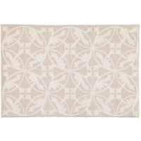 BADEMATTEN MAURO NATUR-WEISS - 830 - Beige, Textil (60/90cm) - Rhomtuft