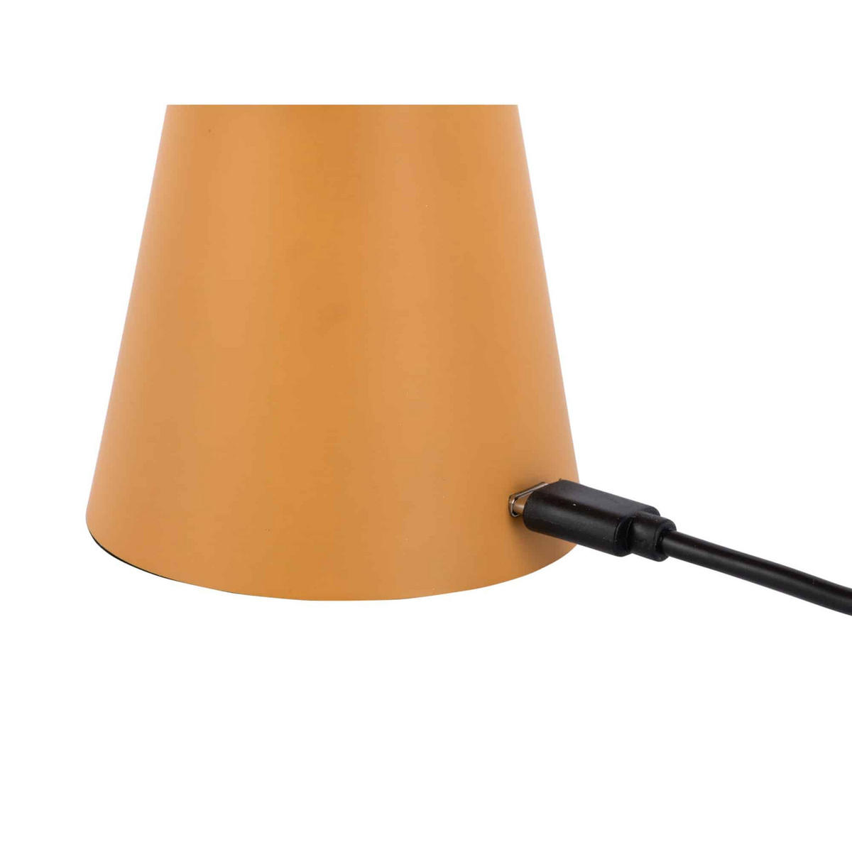 TISCHLAMPE Incesante LED - Gelb - 9/14 cm - Gelb, Metall (14/9/14cm) - Leitmotiv
