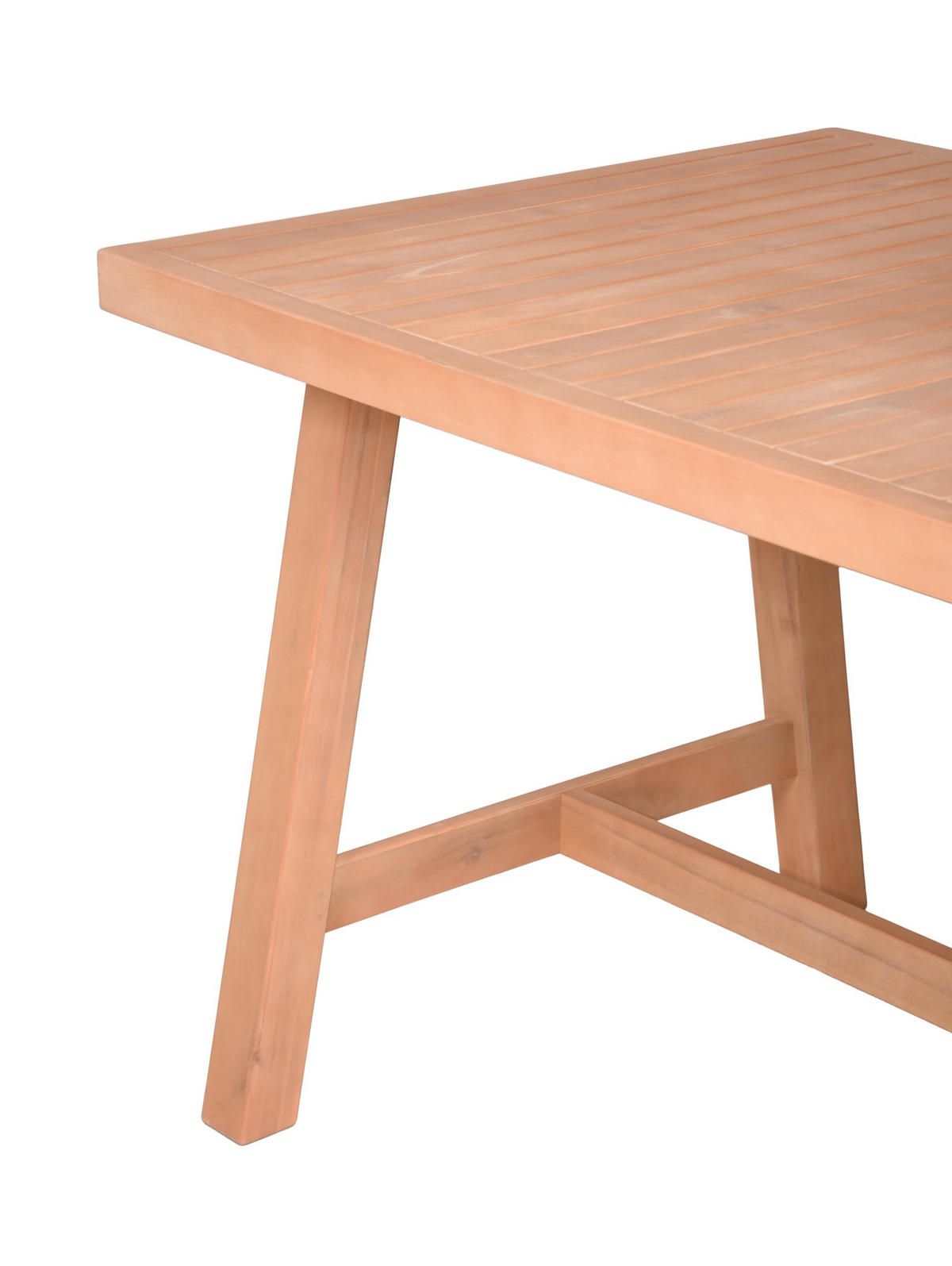 GARTENTISCH Oxford Terrassentisch - Braun, Holz (150/85/75cm) - DELUKE