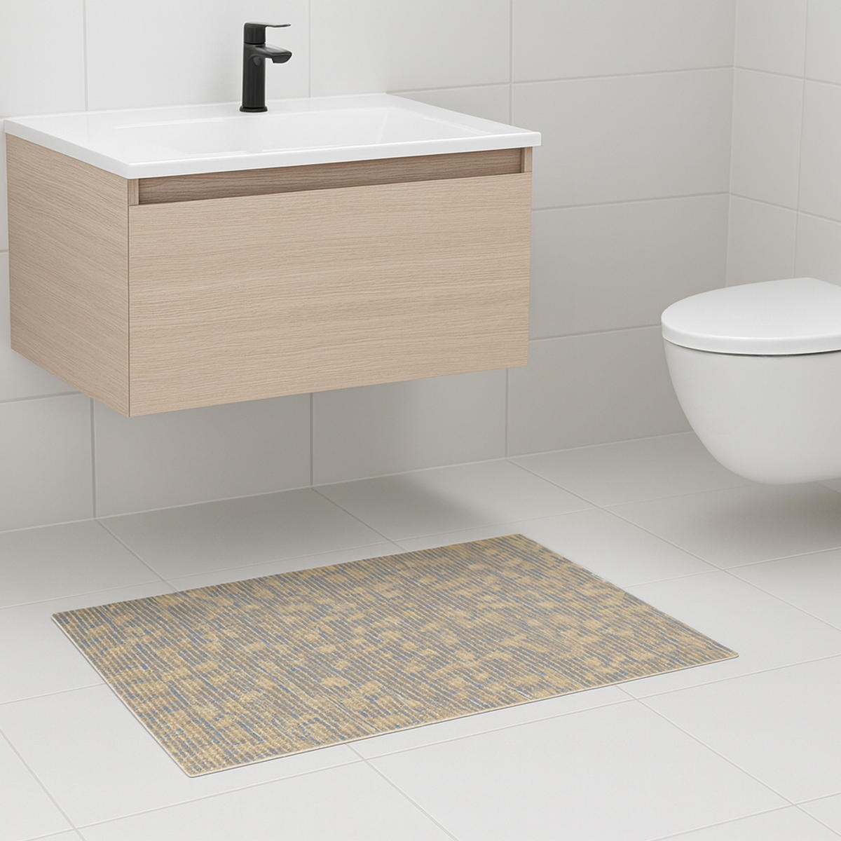 SCHUTZUNTERLAGE Weichschaum auf Rolle 0,65x15 m Bruchstein Beige - Hellbraun, Kunststoff (65/1500cm) - Bestlivings