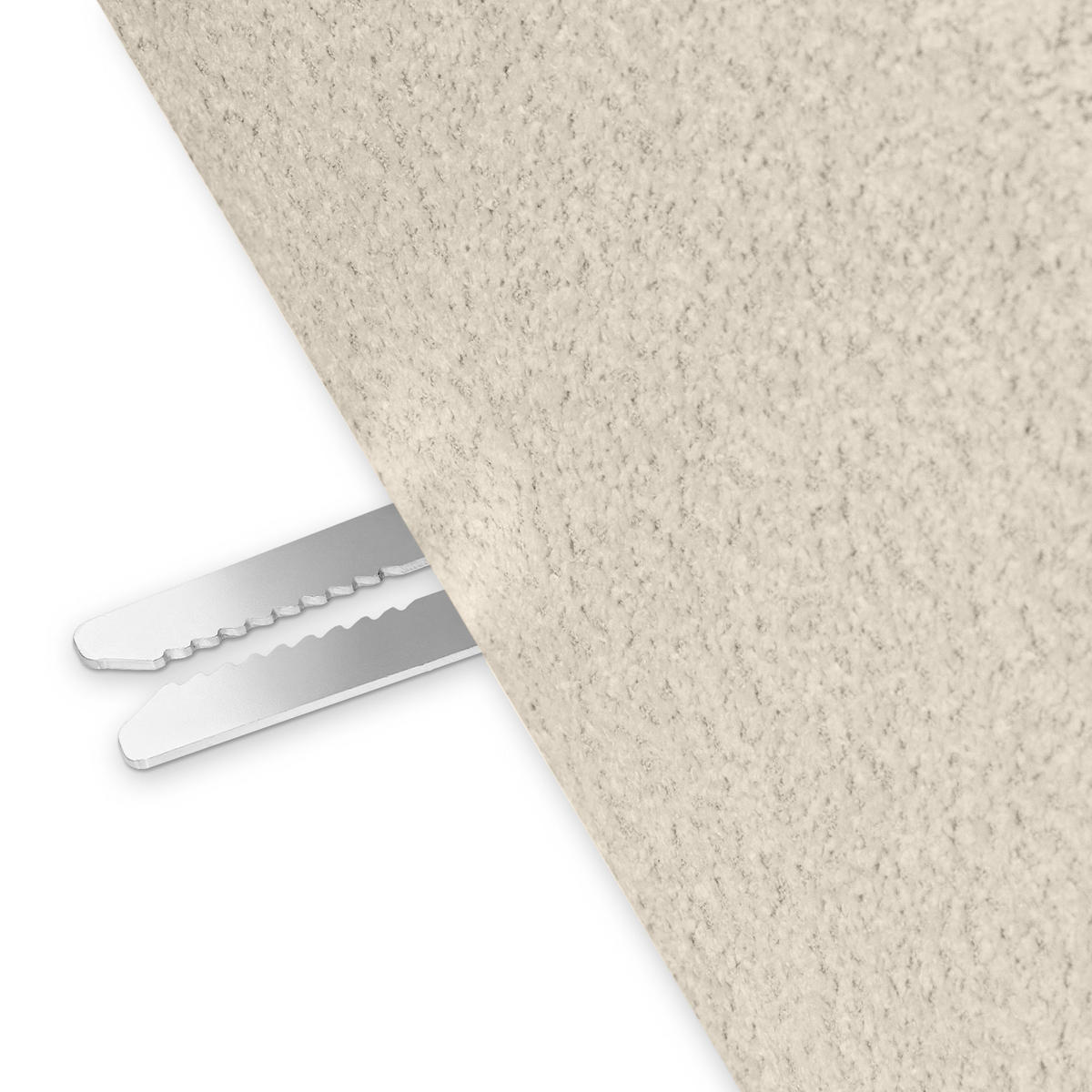 3-SITZER SOFA BUFFO, Hellbeige - Beige, Holz/Holzwerkstoff (290/73/96cm) - KONSIMO®