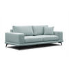 SOFA MEDIOLANE 3-Sitzer, mint - Mintgrün, Holzwerkstoff/Textil (233/87/96cm) - Courtois Laville