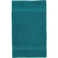 GÄSTETUCH DIAMANT DARK TURQUOISE - 464 - Blau, Textil (30/50cm) - Egeria