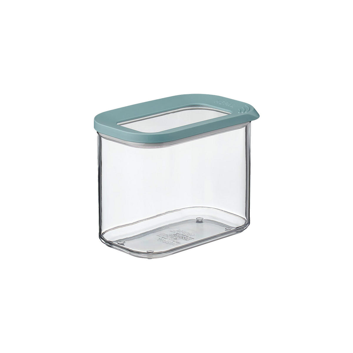 VORRATSDOSEN Modula Nordic Green 3er Set - Türkis, Kunststoff (14.8/22.8/18.5cm) - Mepal