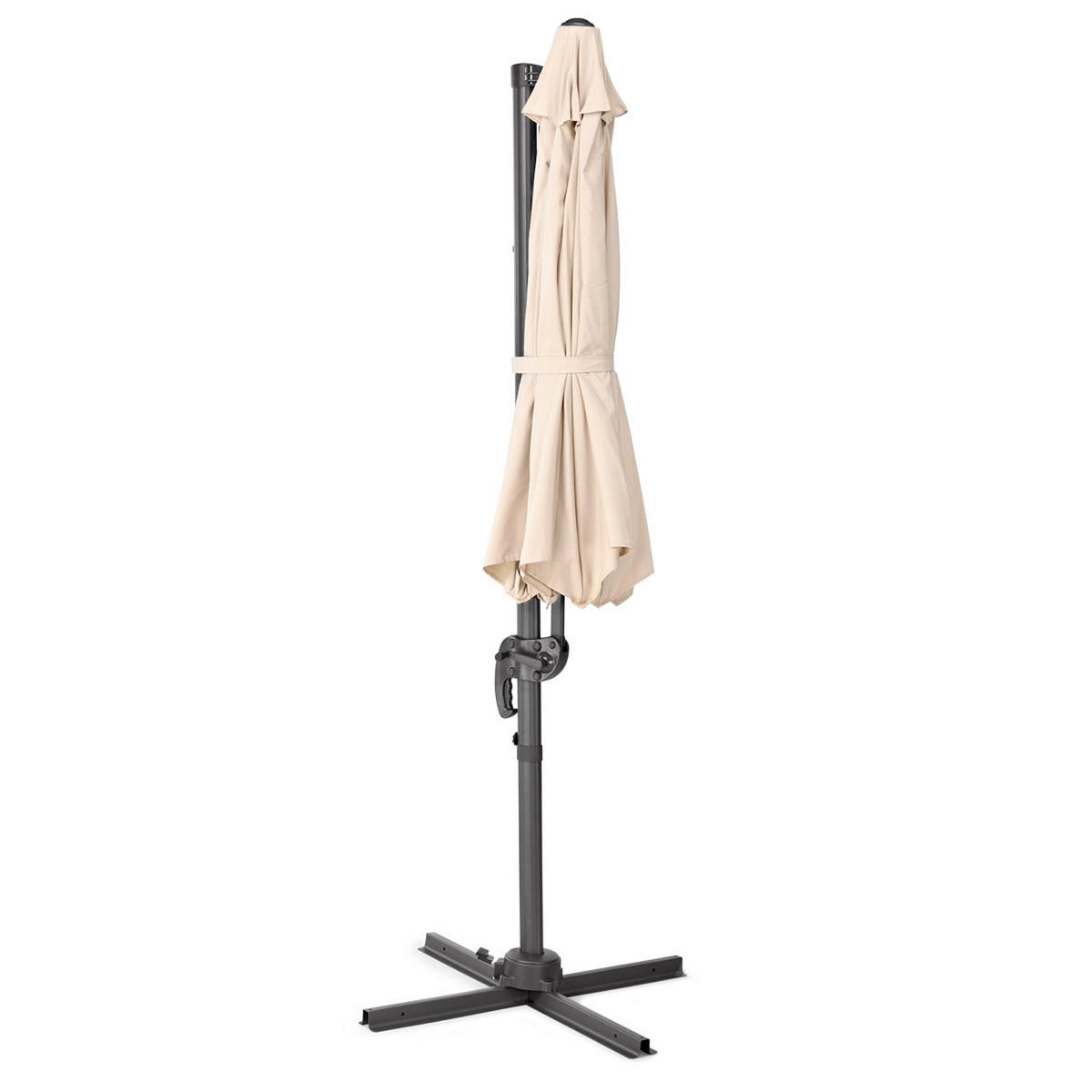 AMPELSCHIRM 3m Beige (3er Set) - Beige, Textil (290/290cm) - SVITA
