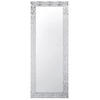 WANDSPIEGEL silber rechteckig 50 /130 cm Marans - Silberfarben, Kunststoff (50/130/2cm) - Beliani