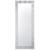 WANDSPIEGEL silber rechteckig 50 /130 cm Marans - Silberfarben, Kunststoff (50/130/2cm) - Beliani
