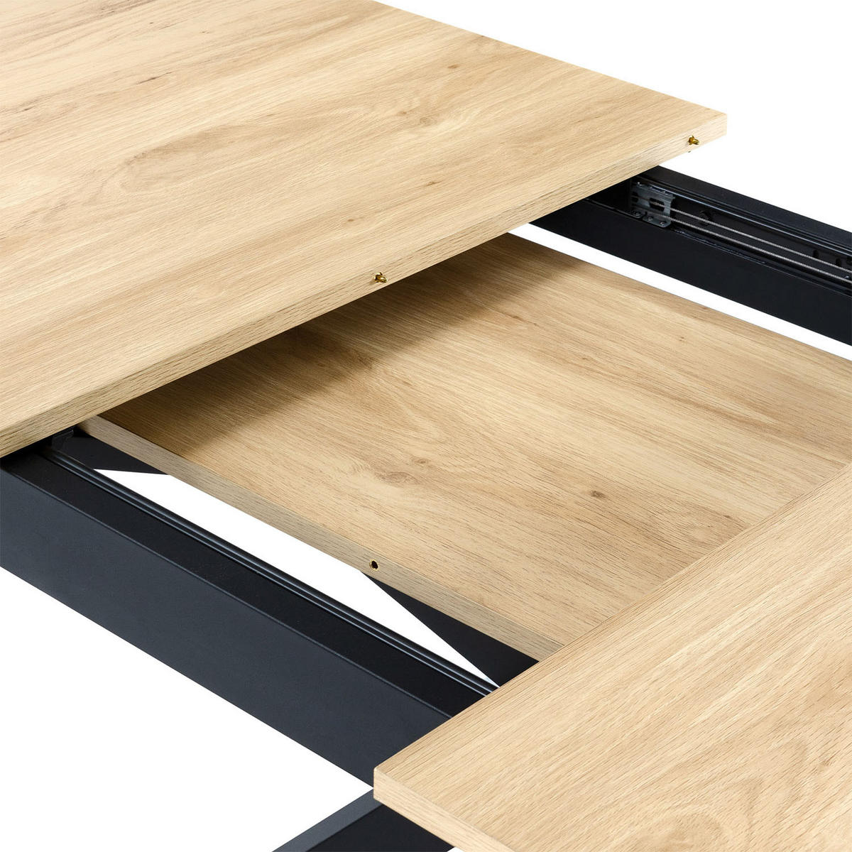 ESSTISCH Prato Farbe Eiche, 140-180 cm - Eichefarben, Holzwerkstoff (80/140/75cm) - VS Venta-stock