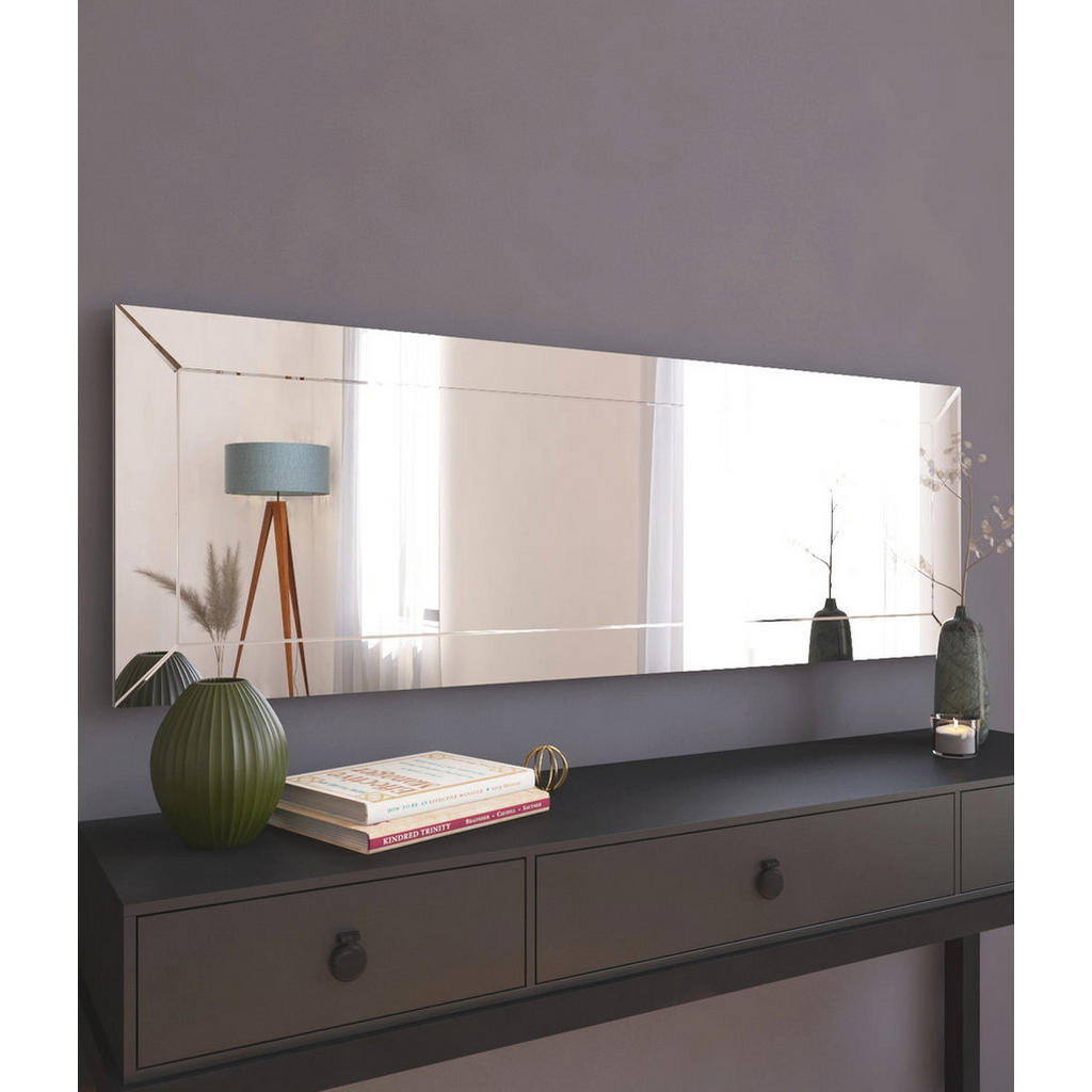 Thumbnail - moebel17 Spiegel, Transparent, Holzwerkstoff, Rechteckig, 120x40x3.5 cm, Spiegel, Wandspiegel