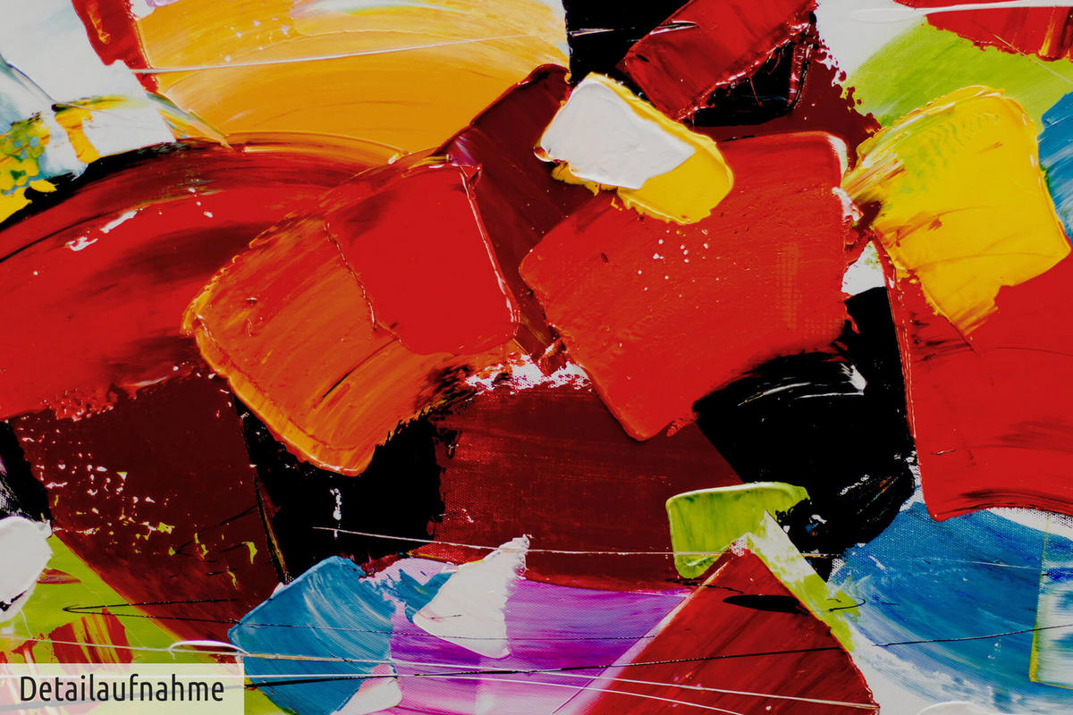 ÖLGEMÄLDE 150/50 cm - Multicolor, Holz/Textil (1.95/50cm) - KUNSTLOFT