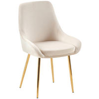 ESSZIMMERSTUHL Elmira 86x50x53 cm creme - Creme, Textil (50/86/53cm) - furnicato
