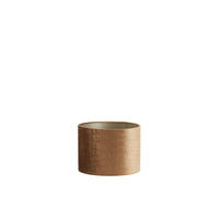 LAMPENSCHIRM Praya Braun Ø25/18 cm - Braun, Textil (25/25/18cm) - Light & Living