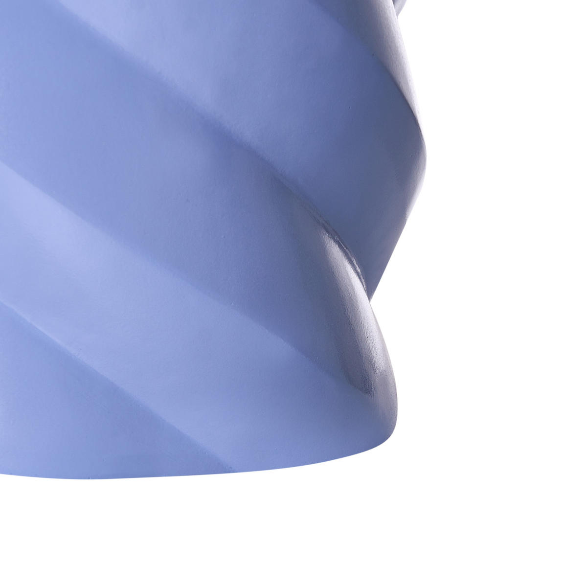 BEISTELLTISCH Blau Ronta - Blau, Keramik/Kunststoff (29/29/40cm) - Beliani