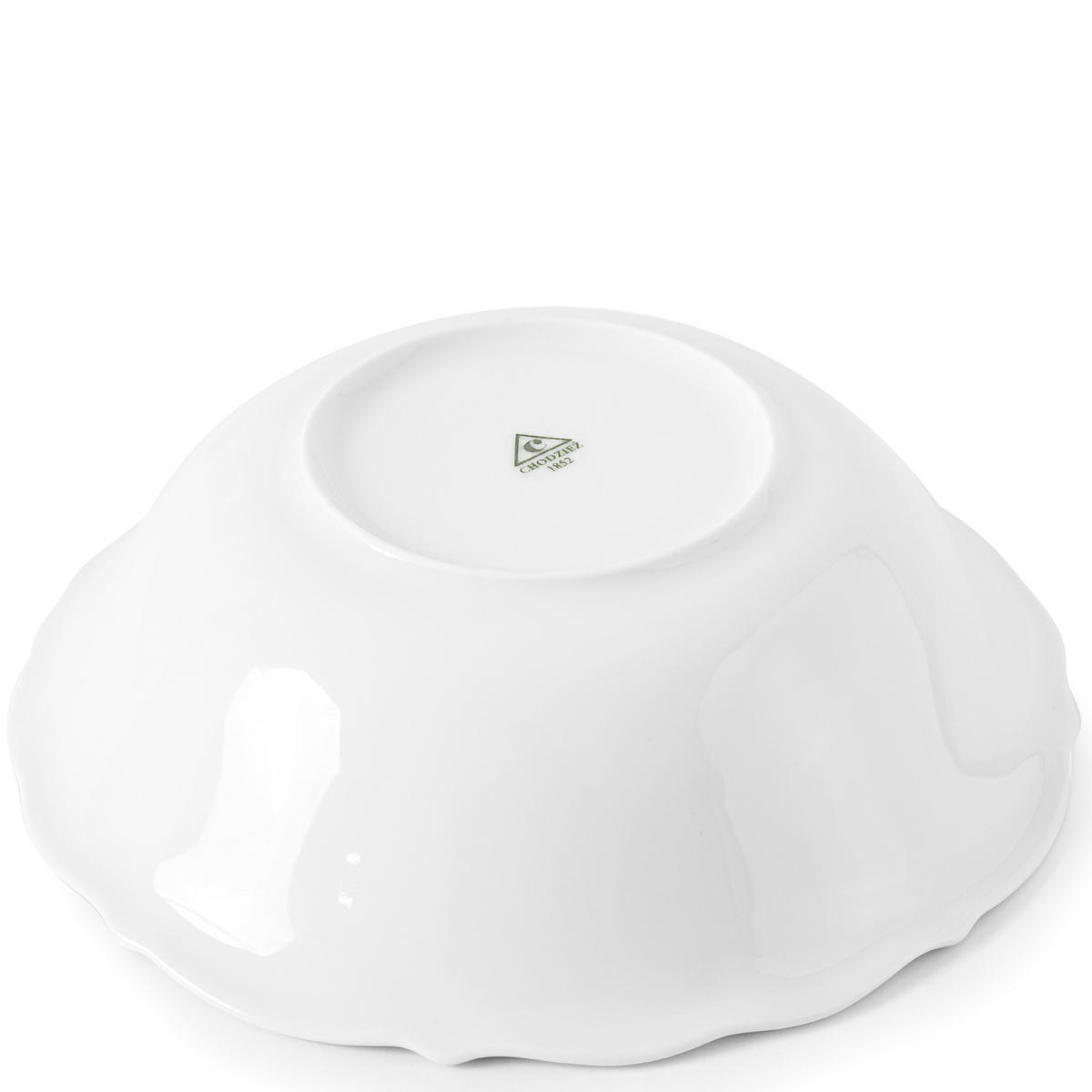 SALATSCHÜSSEL Chodziez MARIA TERESA - Weiß, Keramik (15cm) - KONSIMO®