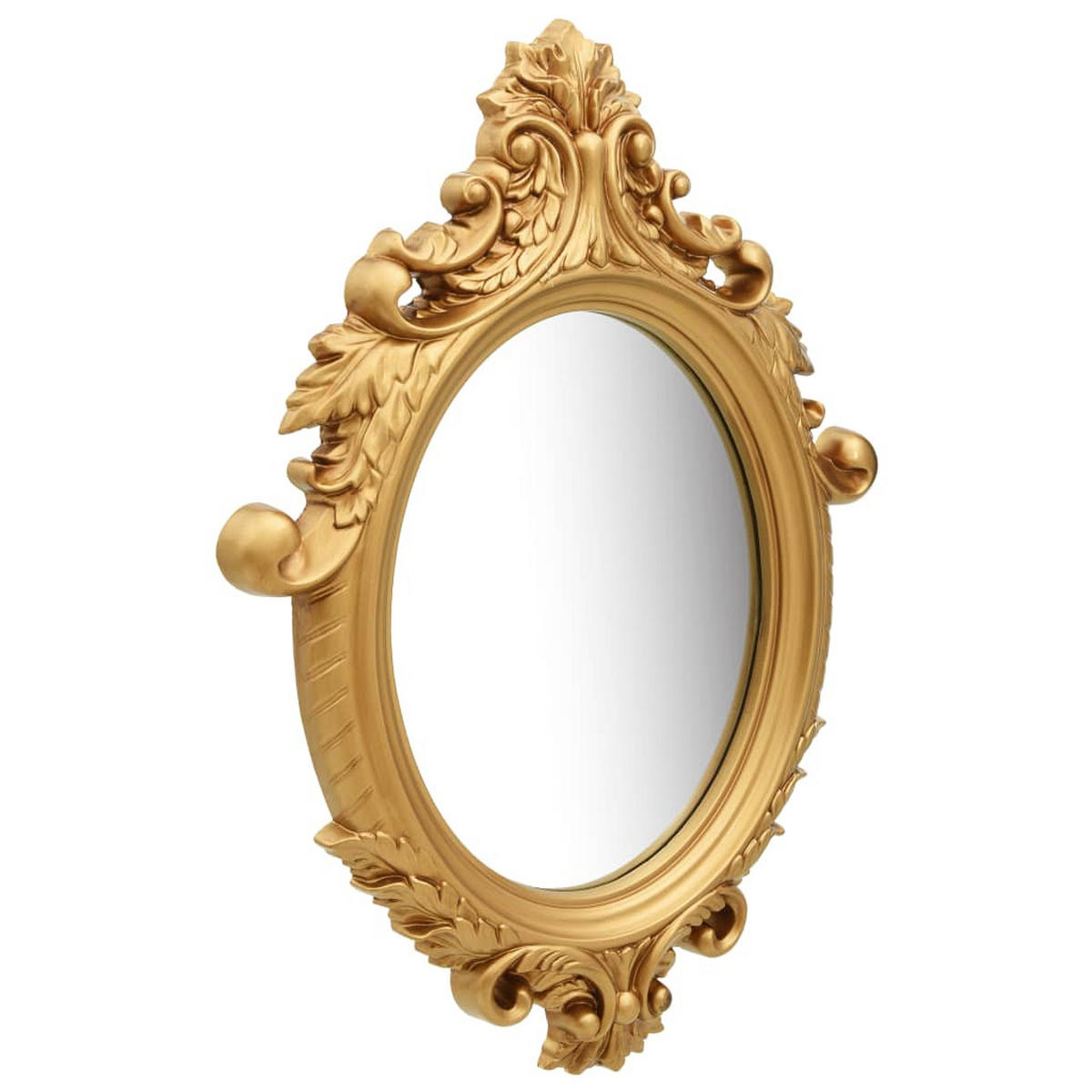 WANDSPIEGEL im Schloss-Stil 56x76 cm Golden - Goldfarben, Glas (76/56/1cm) - furnicato