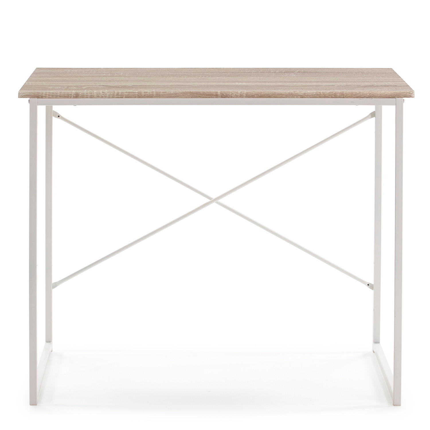 SCHREIBTISCH 90/50/74 Caceres Weiß - Weiß, Holzwerkstoff (50/90/74cm) - VS Venta-stock