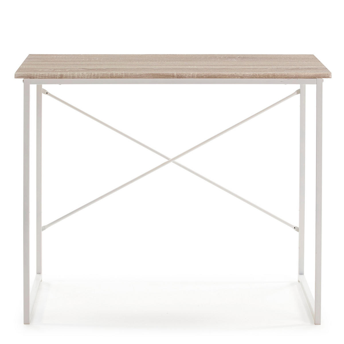 SCHREIBTISCH 90/50/74 Caceres Weiß - Weiß, Holzwerkstoff (50/90/74cm) - VS Venta-stock