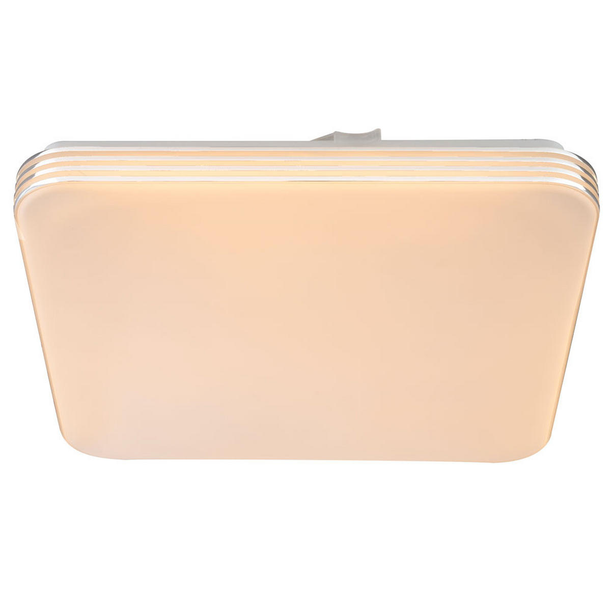 LED DECKENLEUCHTE TAHALRA Acryl Weiß - Weiß, Metall (27/27/5cm) - Globo Lighting