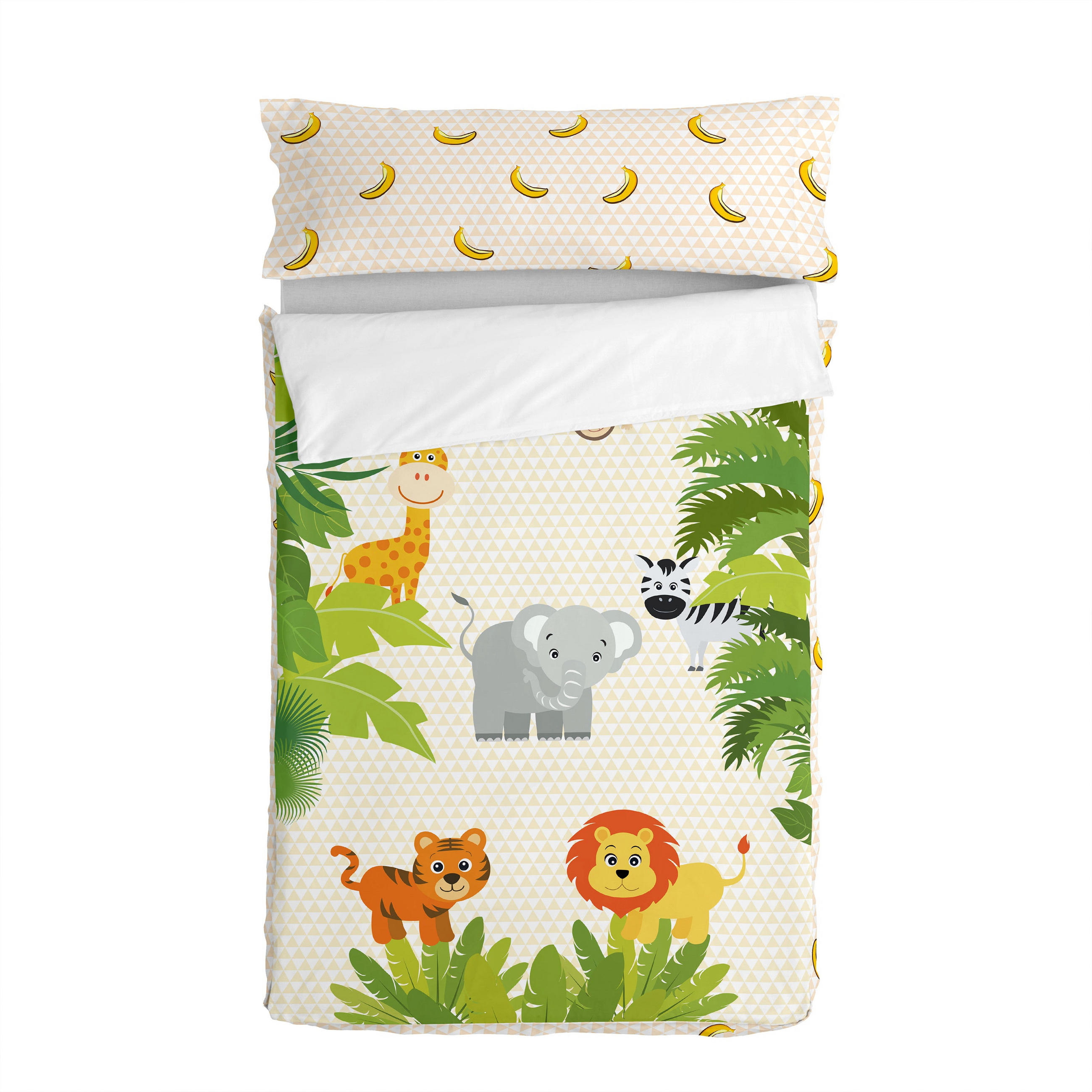NORDIC-SACK wild 105x200 cm ohne füllung mehrfarbig - Multicolor, Textil (105/200cm) - Happy Friday
