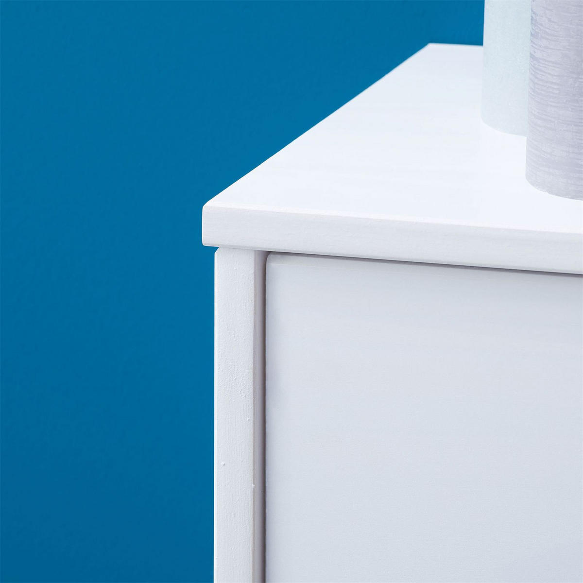 SCHUHSCHRANK BASIL weiß - Weiß, Holz (59/116/25cm) - IDIMEX