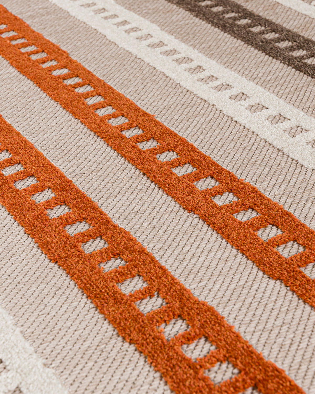 TEPIH bež cappuccino krem - 250 x 350 cm - narančasta/višebojno, tekstil (250/350cm) - Mazovia