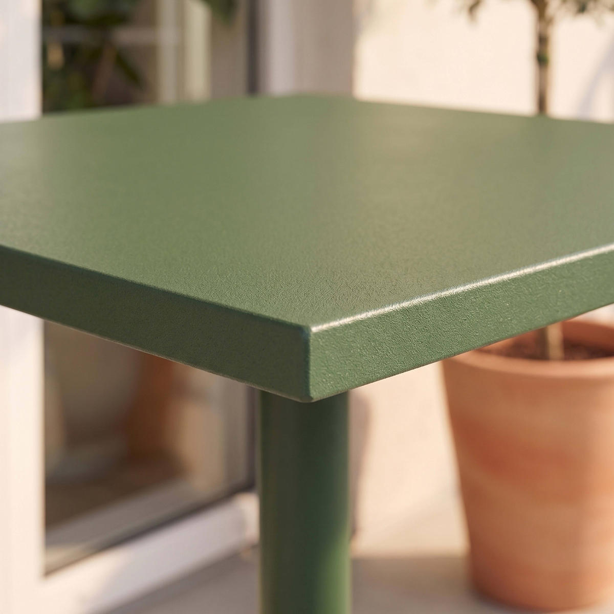 GARTENSET 3-tlg., Waldgrün - Grün, Metall - Oviala