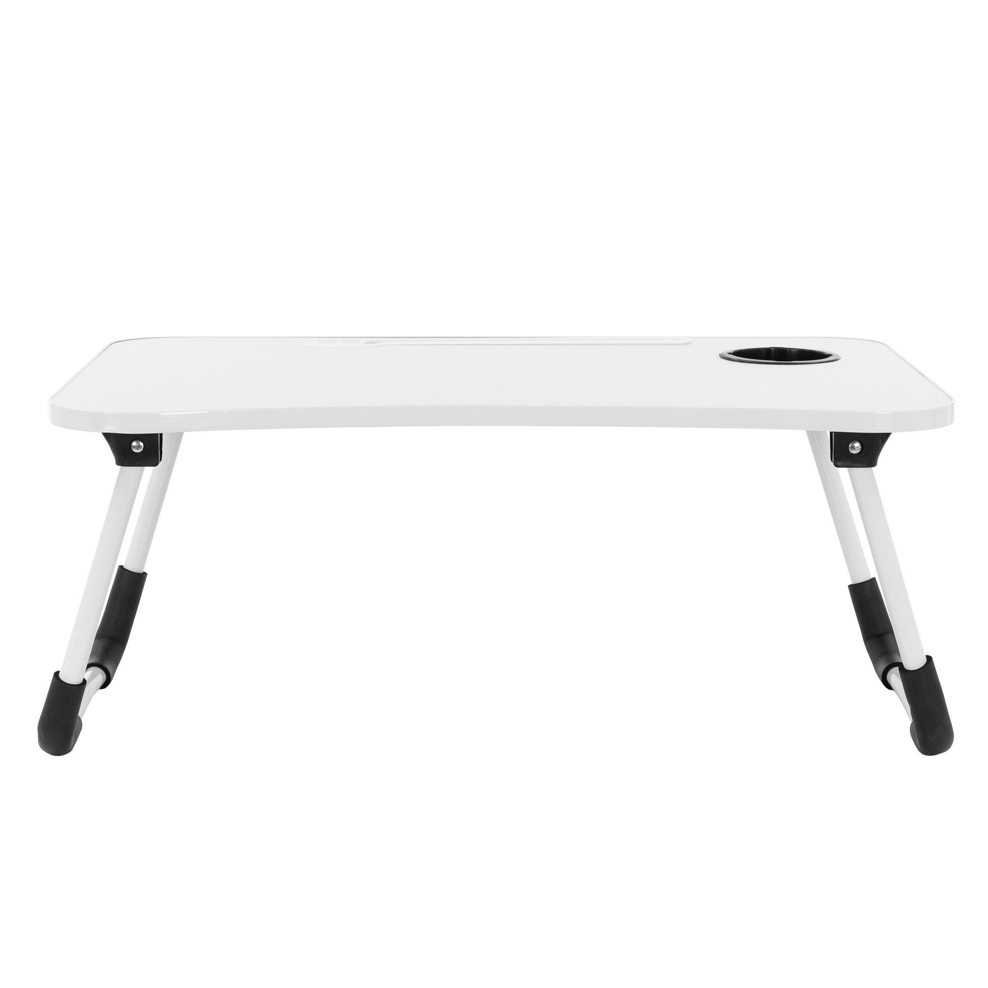 LAPTOPTISCH - Weiß, Holzwerkstoff (60/40/25cm) - ML-DESIGN