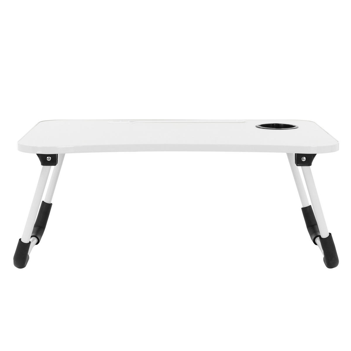 LAPTOPTISCH - Weiß, Holzwerkstoff (60/40/25cm) - ML-DESIGN