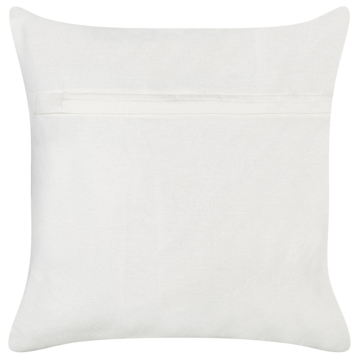 DEKOKISSEN 2er-Set Weiß 45/45 cm Cadetia - Weiß, Textil (45/45cm) - Beliani