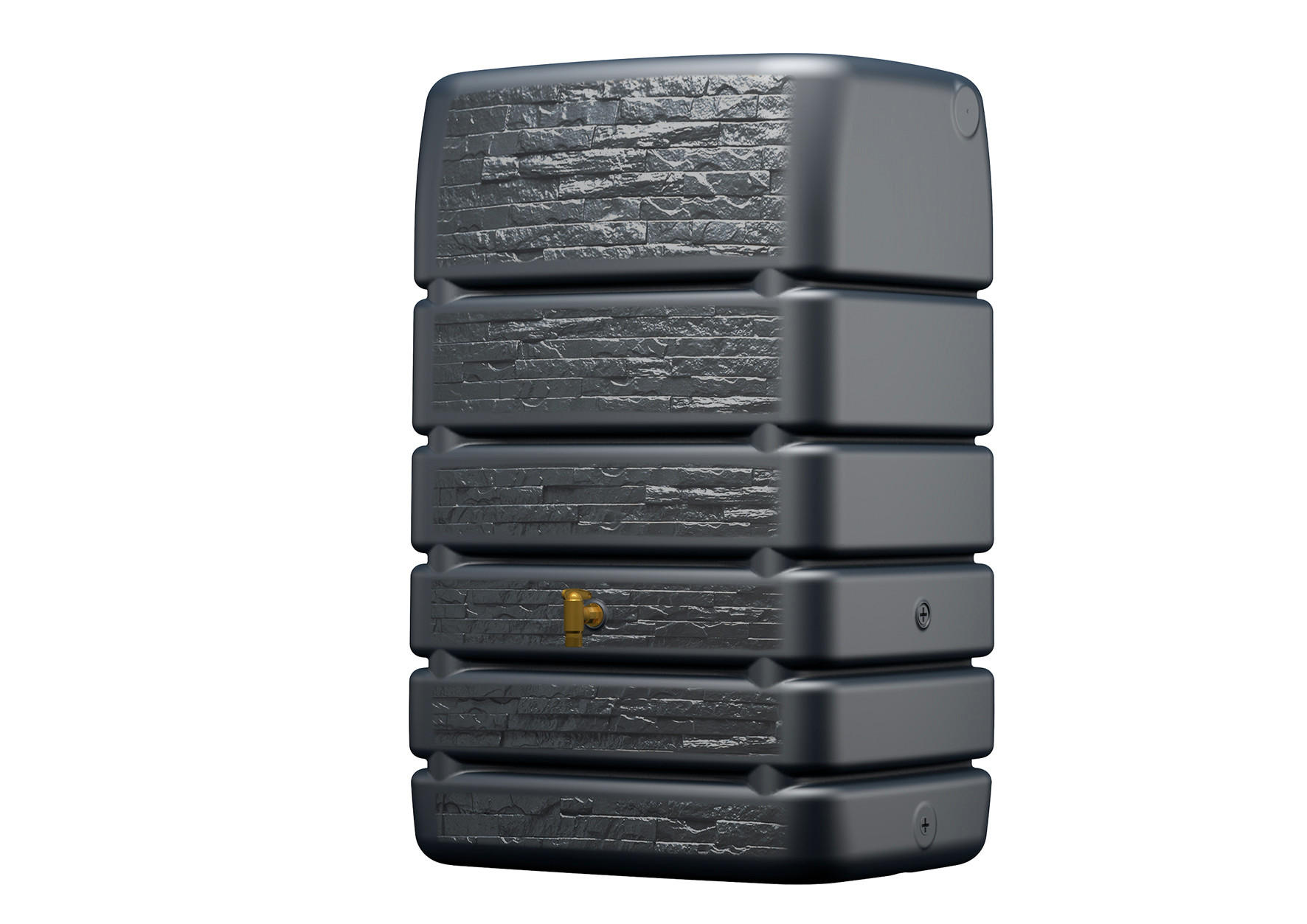 MAUERTANK 510 L, graphite grey - Grau, Kunststoff (80/123/60cm) - 4rain