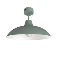 DECKENLEUCHTE - Grün, Metall (40/40/23cm) - Lumicom