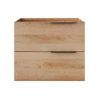 WASCHBECKENUNTERSCHRANK - 60 cm x 46 cm - Holz, Platte - Naturfarben Hell - NISAYA - Naturfarben, Holz (60/50/46cm) - Vente-Unique