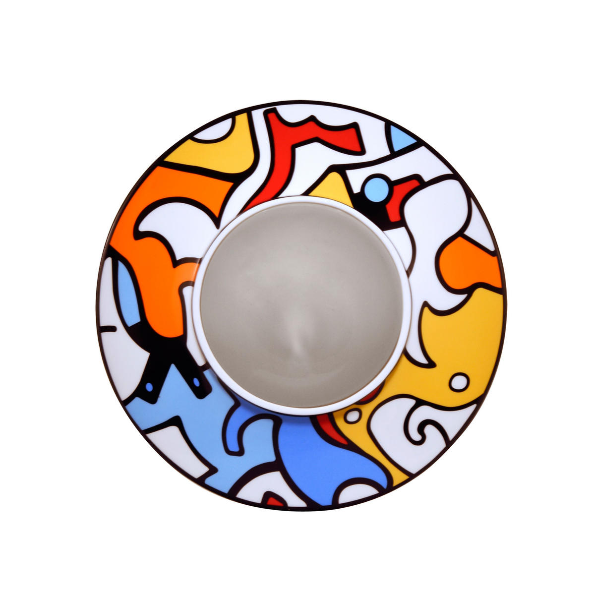 VASE Billy the Artist -Evolution of love, Bunt, 42 cm - Multicolor, Keramik (42cm) - Goebel