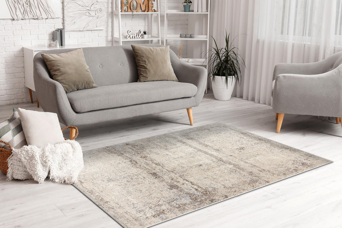 TEPPICH Fusion 120/170 cm - Creme, Textil (120/170cm) - rugsX