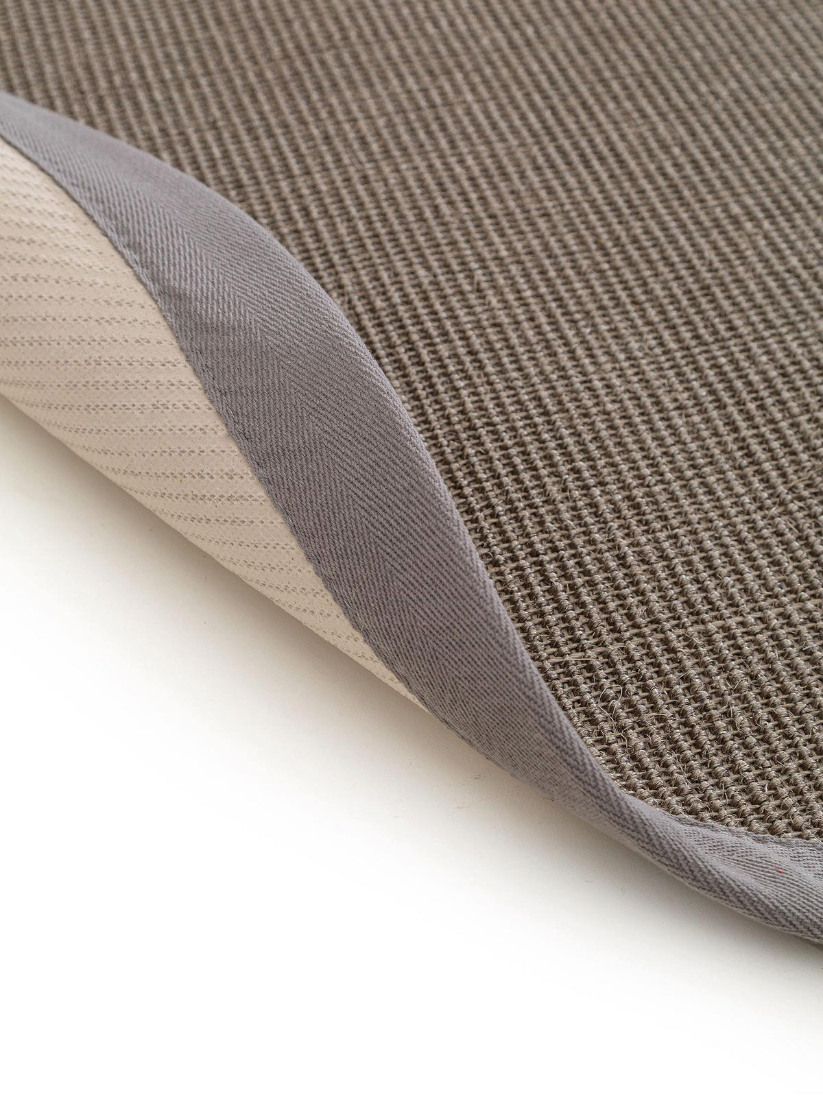 SISALTEPPICH Sana Grau ø 200 cm rund - Grau, Textil (200/200cm) - benuta Nest