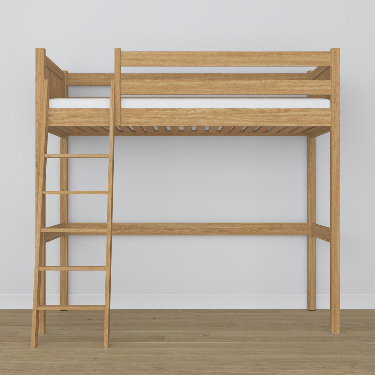 HOCHBETT N04 Eiche Natur 90/180 - Eiche Artisan, Naturmaterialien/Holz (90/180cm) - N-Wood