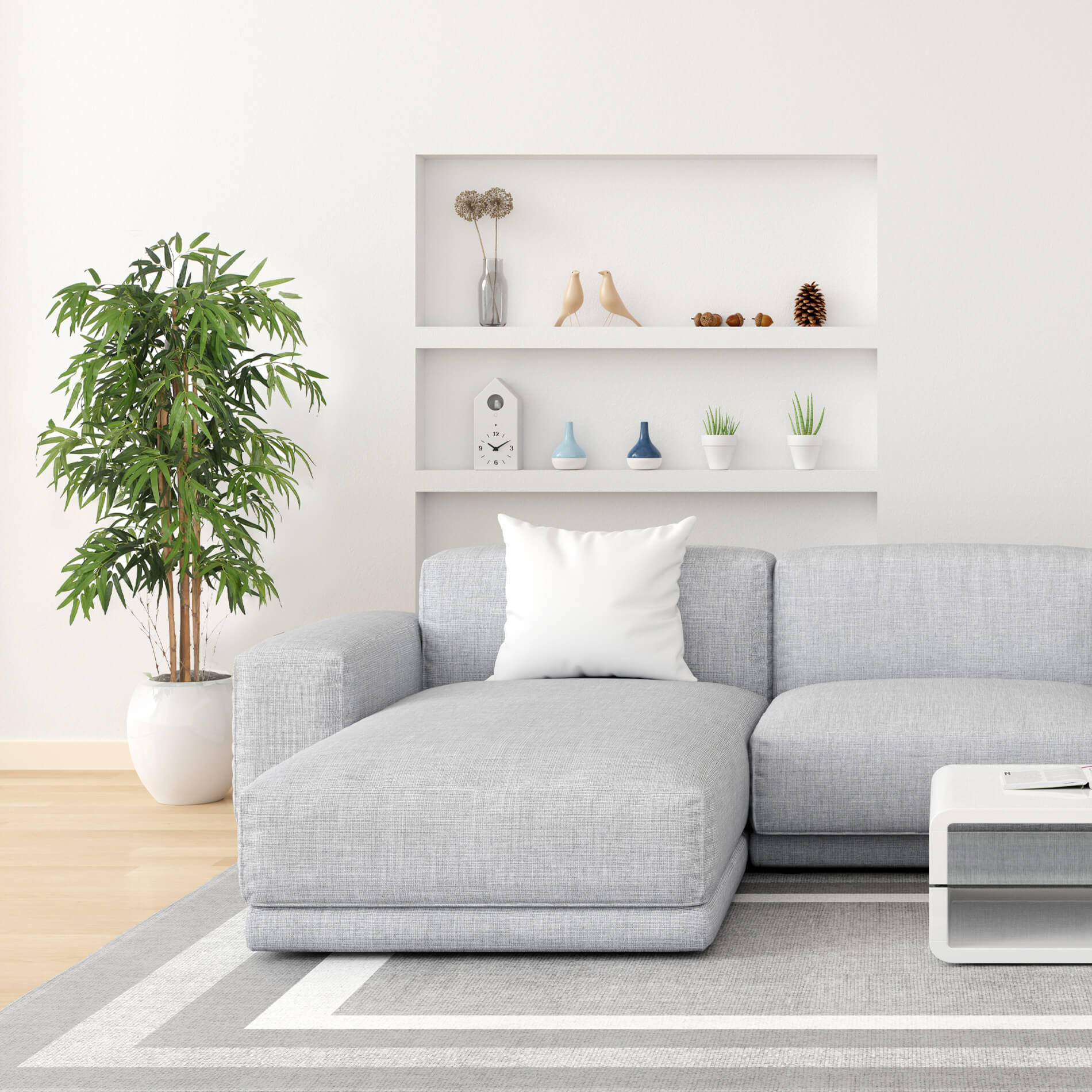 KUNSTPFLANZE Bambus 150 cm - Grün, Kunststoff (150cm)