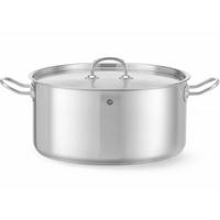 TOPF 3441661 - Silberfarben, Metall (25/30/25cm) - Hendi