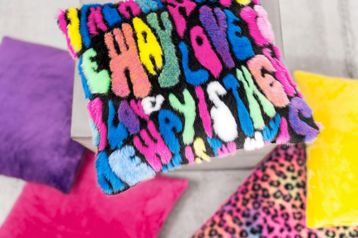 KISSENHÜLLE Iggy - Multicolor, Textil (50/50cm) - Magma Heimtexx