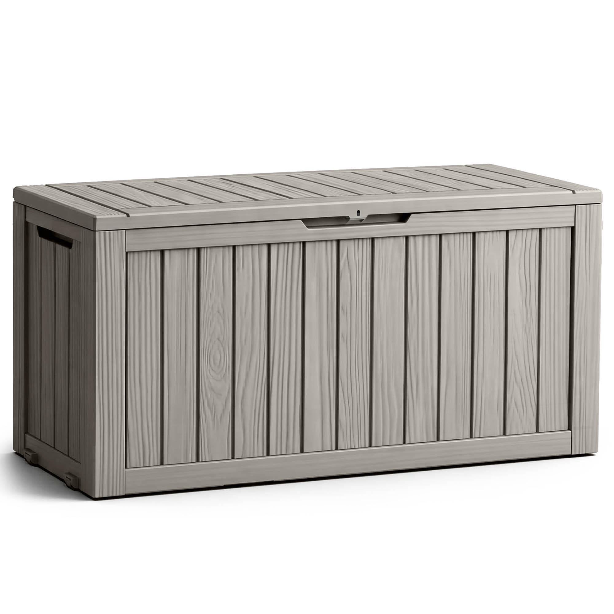 GARTENBOX 272L Grau - Grau, Kunststoff (114/57.5/46.3cm) - Akord