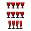 WASSER-, WEIN- UND SEKTGLÄSER Boston Coloured Rot 12er Set - Rot, Glas - Villeroy & Boch