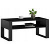 COUCHTISCH KAJA Schwarz 100/53,6/50 cm - Schwarz, Holzwerkstoff (53.6/100/50cm) - Matkam Möbel