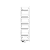 BADHEIZKÖRPER Sahara 300x1400 mm Weiß gerade mit Ventil Durchgang - Weiß, Metall (30/140/3cm) - LuxeBath