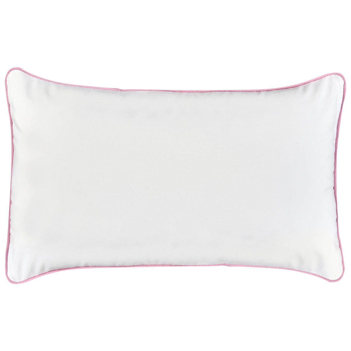 GARTENKISSEN 3er-Set Bunt 50/30 cm Vivid - Pink/Violett, Textil (45/12/45cm) - Beliani