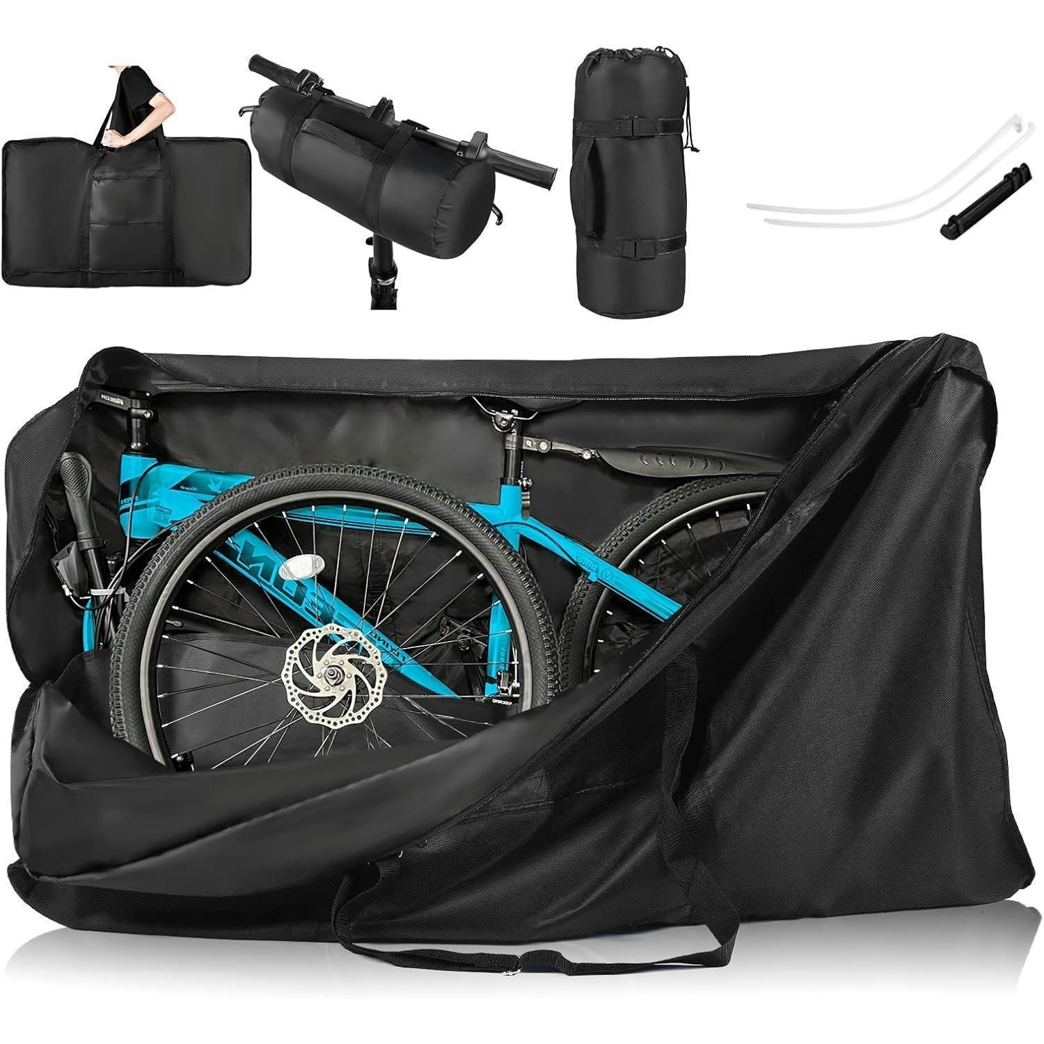 FAHRRAD Transporttasche 140 cm x 80 cm x 26 cm - Schwarz, Textil (74/27.5/134cm)
