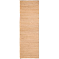 NATURFASER TEPPICH LÄUFER JUTE SALSA - Braun, Textil (80/150cm) - Pergamon