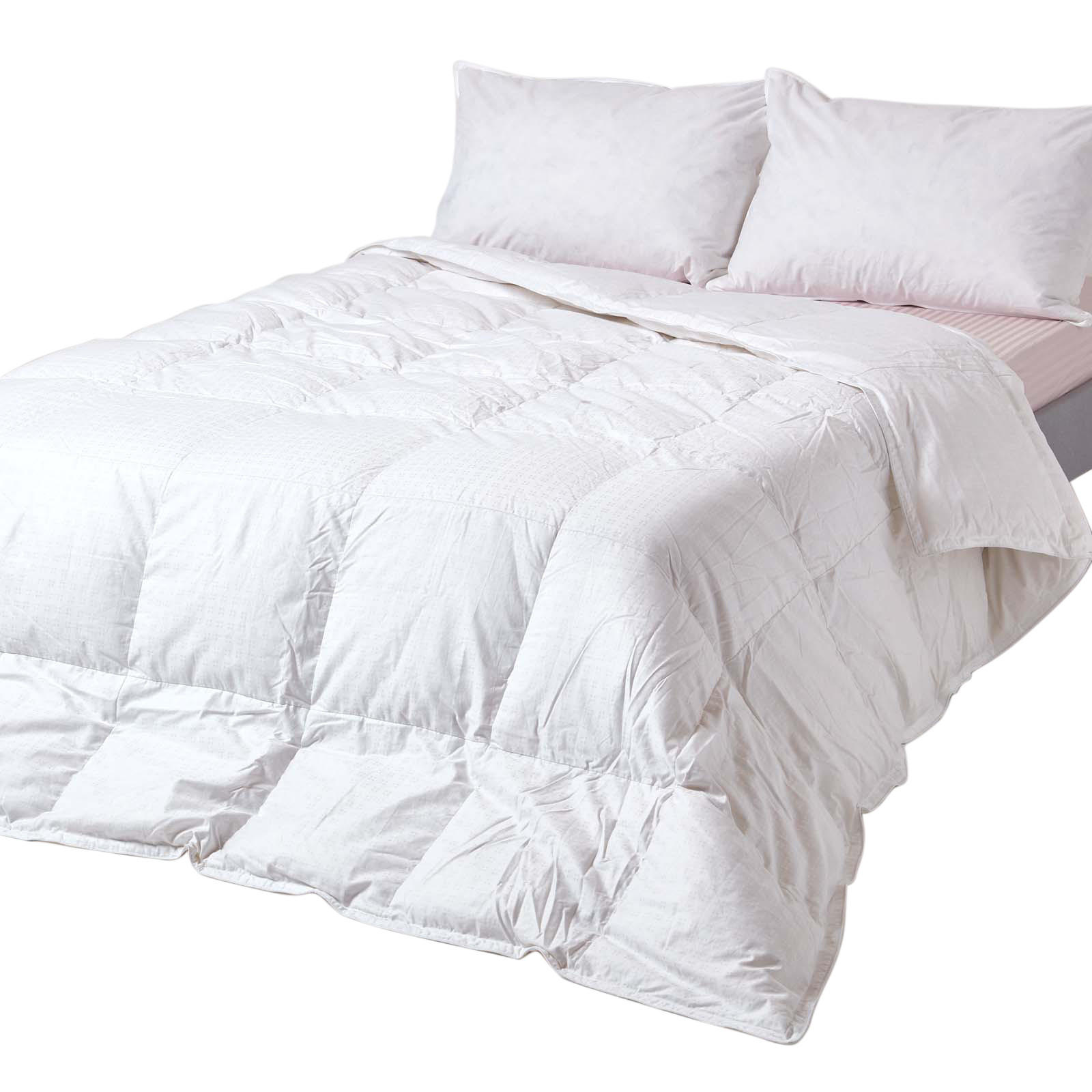 DAUNENDECKE Sommer, Gänse-Daunen & Federn, 230/220 cm - Weiß, Textil (230/220cm) - Homescapes