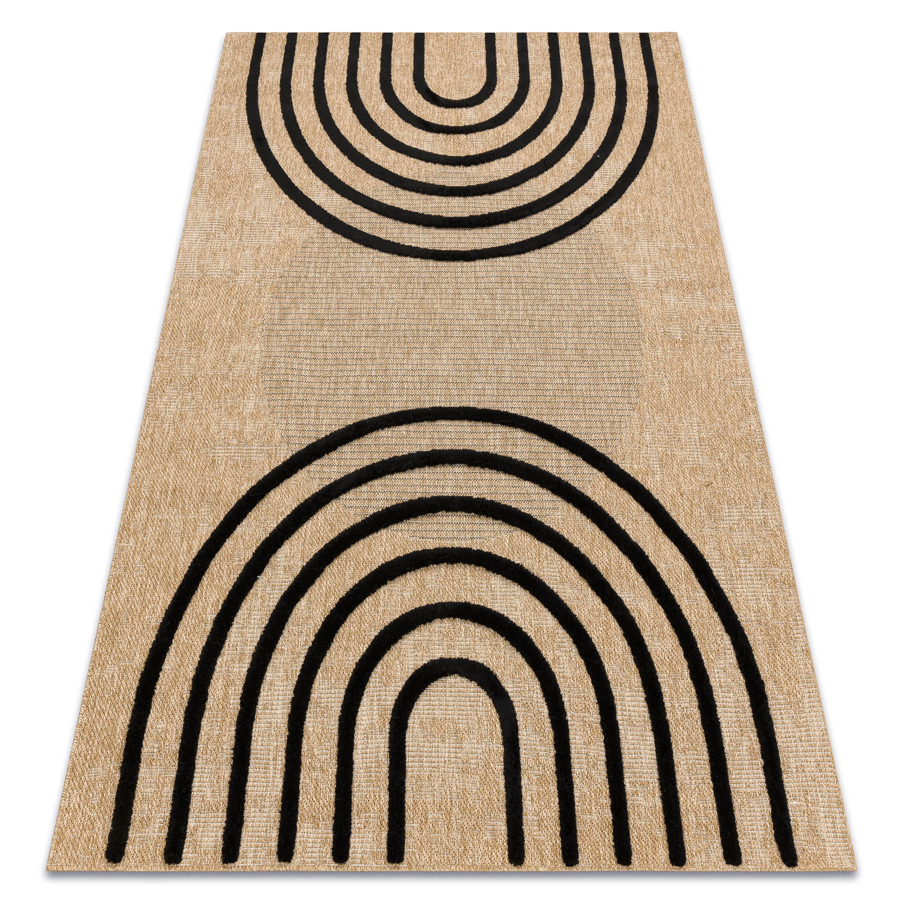 TEPPICH Spark 120/170 cm - Beige, Textil (120/170cm) - rugsX
