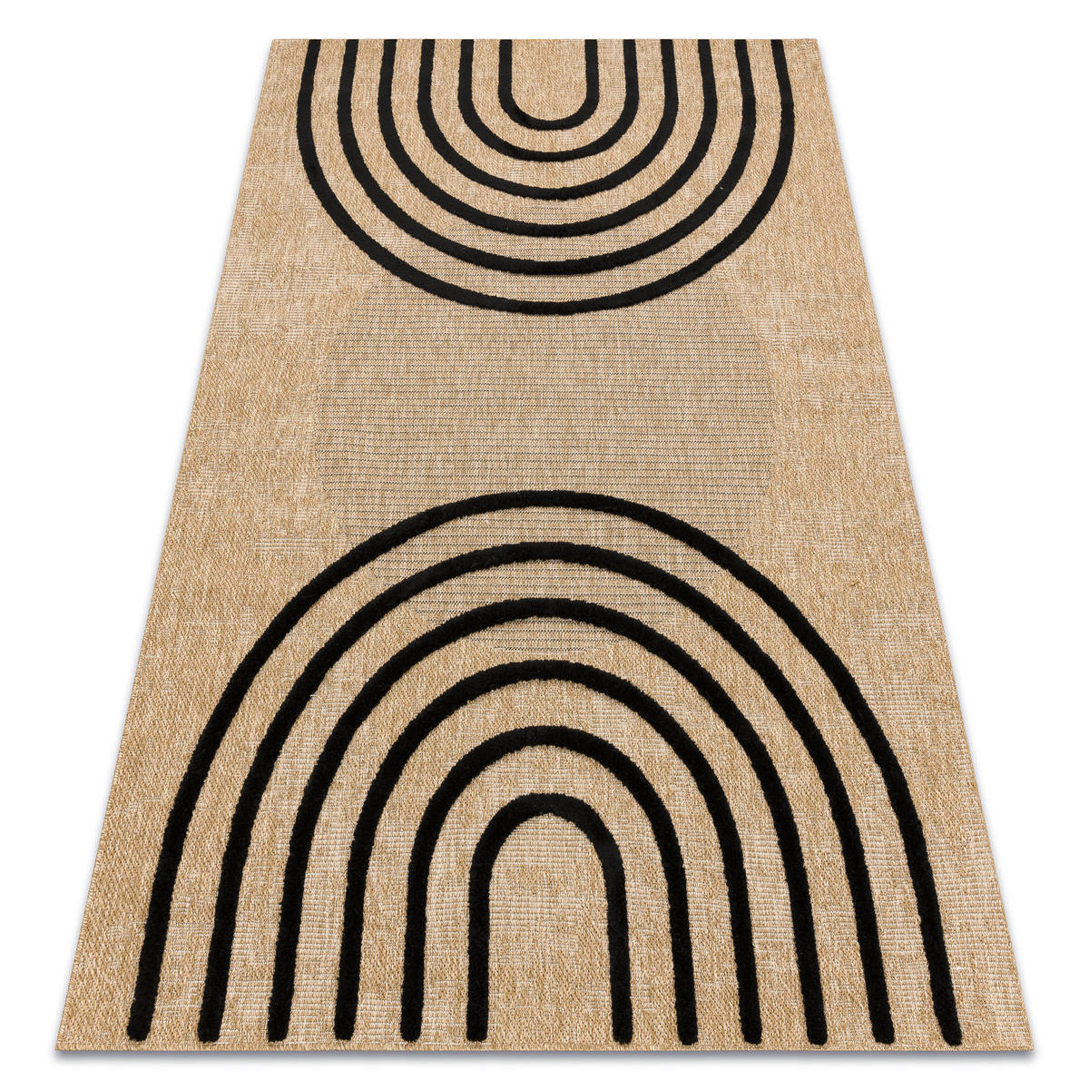 TEPPICH Spark 120/170 cm - Beige, Textil (120/170cm) - rugsX