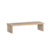 MONITORSTÄNDER für Schreibtisch Fox Small 13x55x20 cm für 1 Bildschirm Eiche - Eichefarben, Holz (20/55/13cm) - PROREGAL
